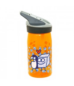 LAKEN JANNU TRITAN plastová flaša 450ml Kukuxumusu oranžová BPA FREE