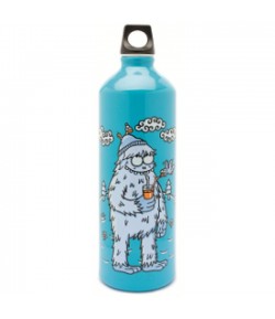 Aluminium Futura bottle 1 L. Blue Yeti