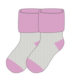 DEVOLD TEDDY detské froté ponožky 2-balenie