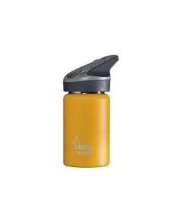 LAKEN JANNU THERMO stainless thermo bottle 350 ml yellow