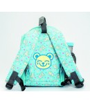 Insulated baby/kids backpack teddys blue