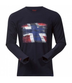 BERGANS NORWAY pánske tričko s dlhým rukávom