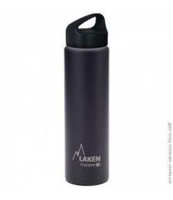 LAKEN CLASSIC THERMO stainless thermo bottle 1000 ml black