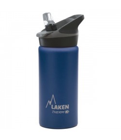 LAKEN JANNU THERMO stainless thermo bottle 500 ml blue