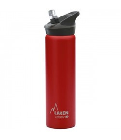 LAKEN JANNU THERMO stainless thermo bottle 750 ml red