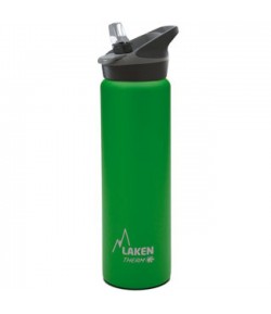 LAKEN JANNU THERMO stainless thermo bottle 750 ml green